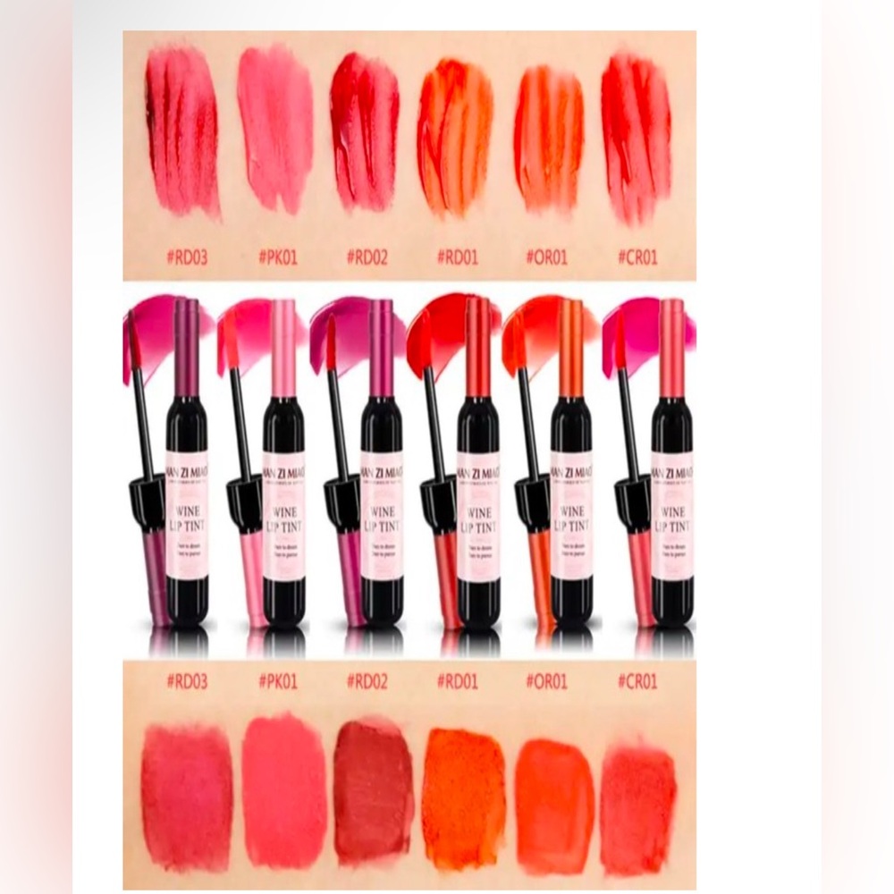 NIP Zenana MINI WINE BOTTLE LIP TINT - 6 COLORS - Picture 8 of 9
